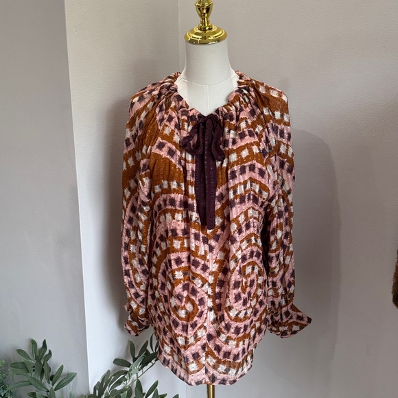 Marie Oliver Silk Blouse - Picture 5 of 8